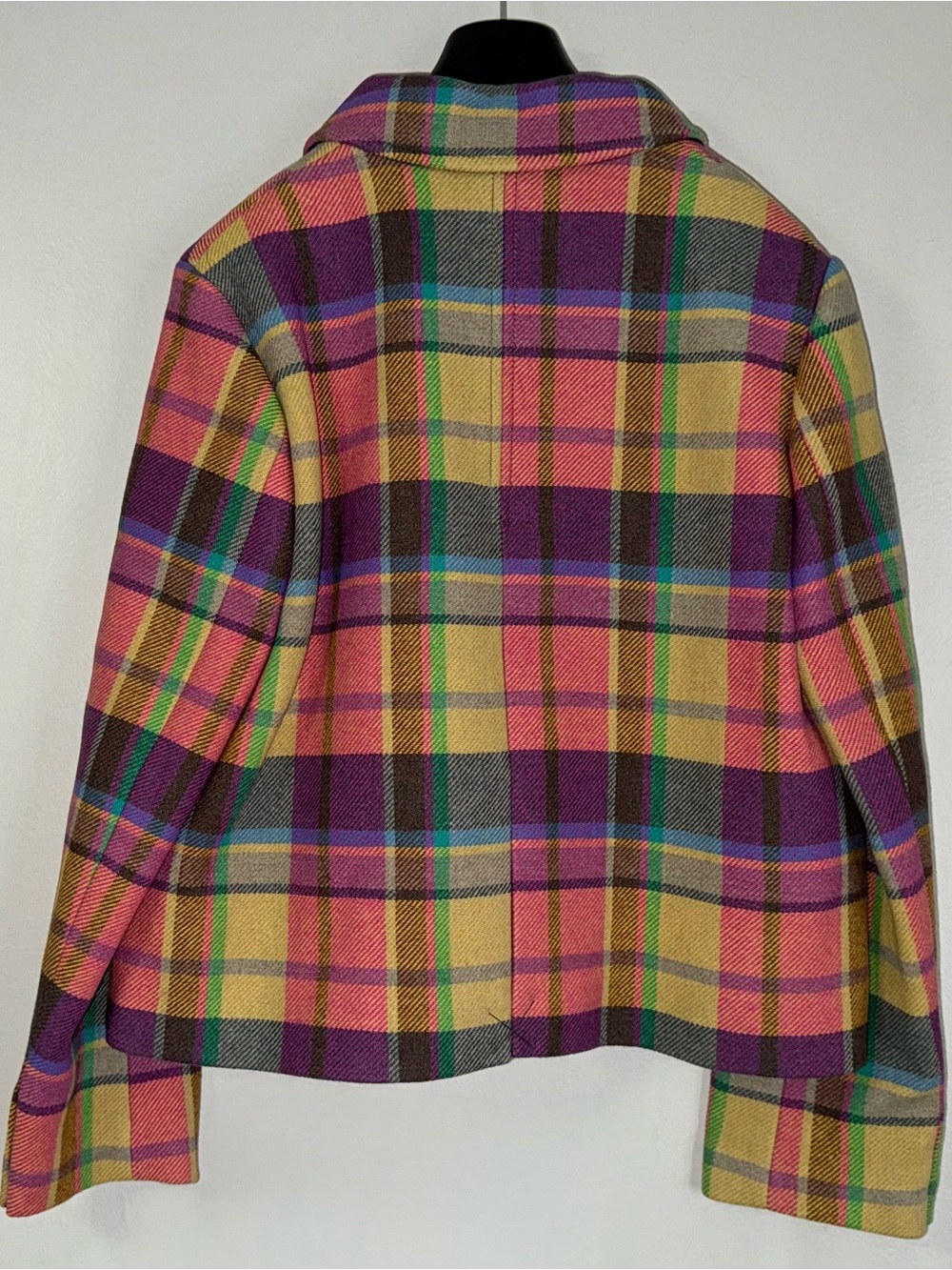 BODEN KNIGHTSBRIDGE WOOL JACKET IN MULTI CHECK - Picture 4 of 13